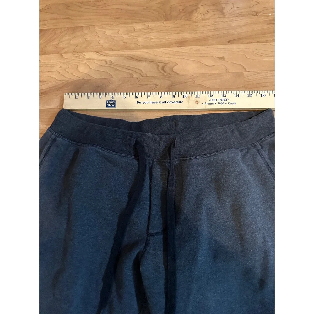 Mens Lululemon gray‎ black sweatpants drawstring size XXL